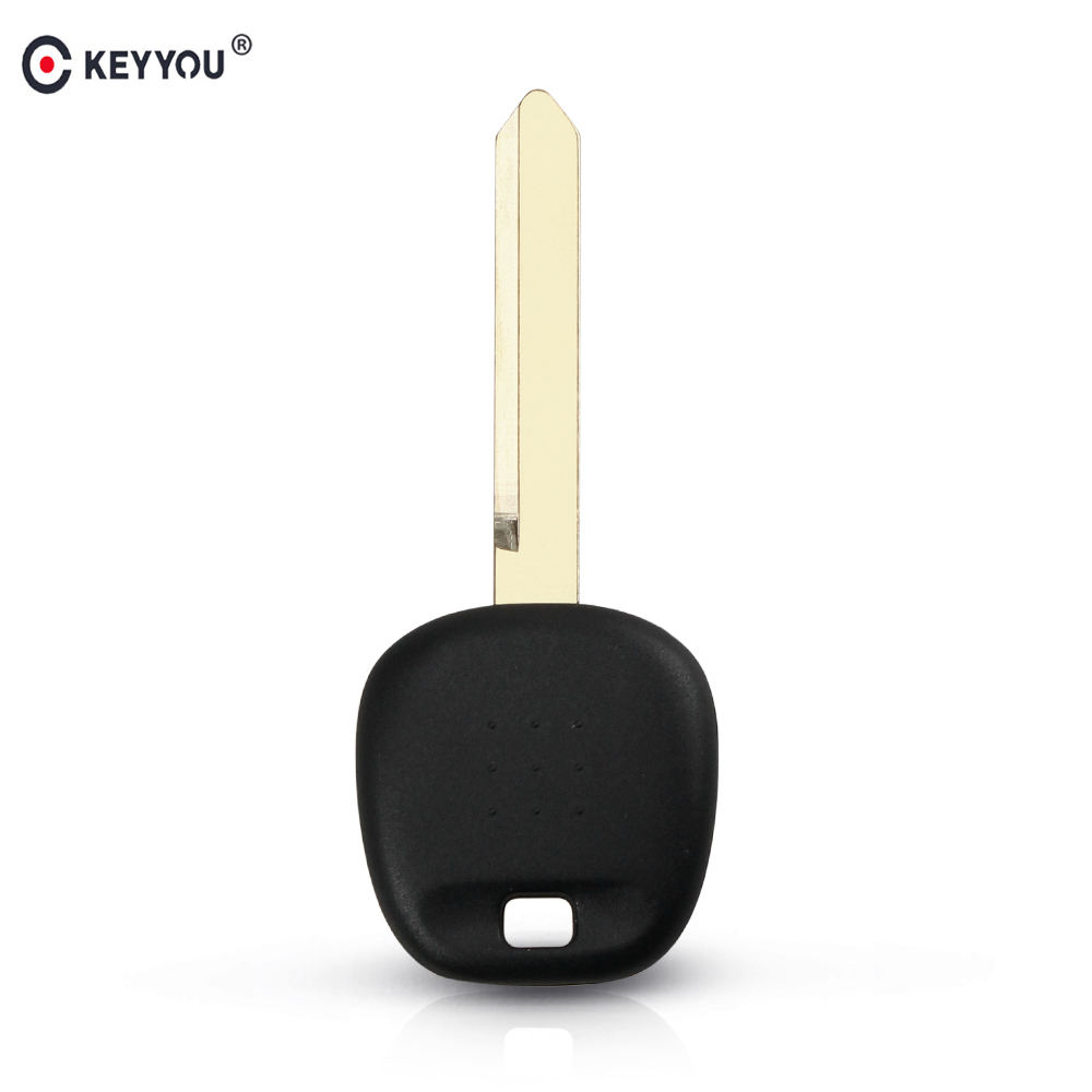 KEYYOU Vervanging Auto Transponder Key Shell Case Voor Toyota Geen Chip Auto auto Sleutelblad TOY47 Key Shell Cover Remote fob