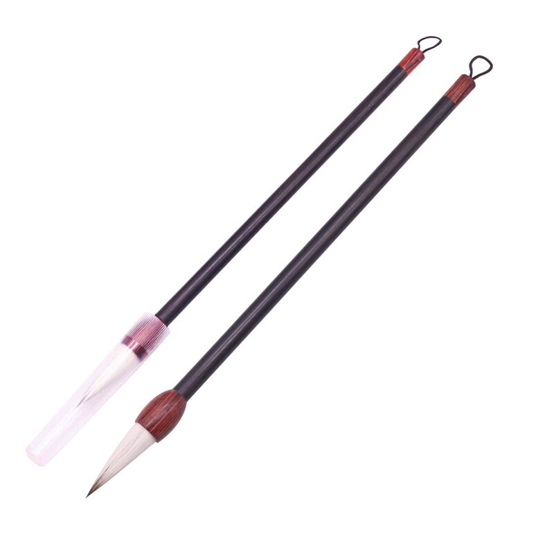 1 Pcs Kalligrafie Borstels Medium Reguliere Script Tip Materiaal Konijn Haar Haren Schapen Schilderen Leveringen Kantoor School Borstel