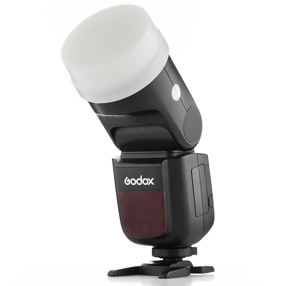 Godox V1 V1-C V1-N V1-S V1-F V1-O V1-P Speedlite Flash Bianco Blu Giallo Diffusore Soft Box Caso