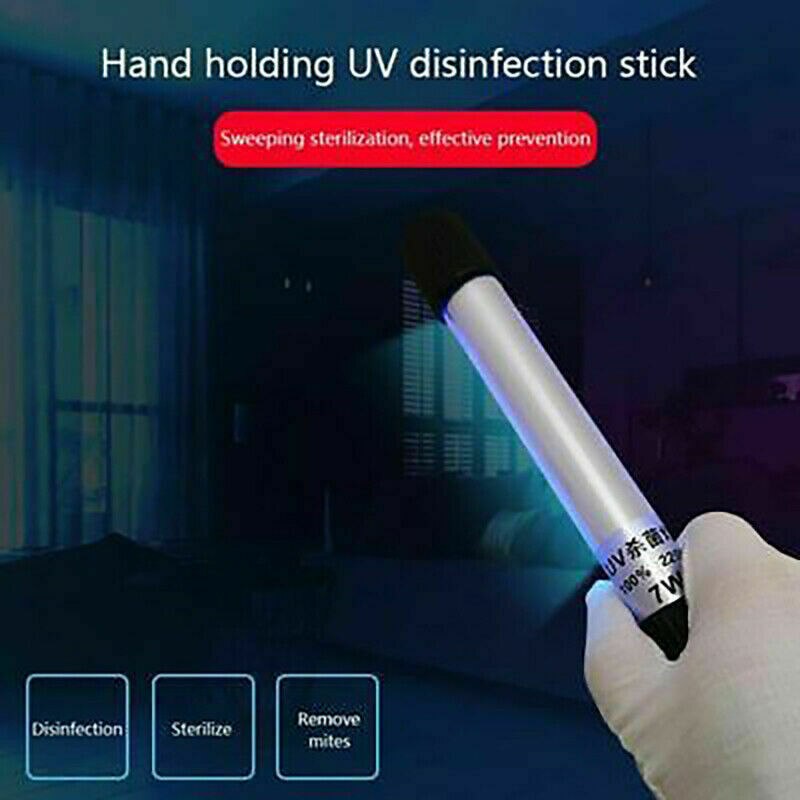 Draagbare Led Uv Desinfectie Lamp Buis Handheld Uvc Sterilisator Kiemdodende Lichten