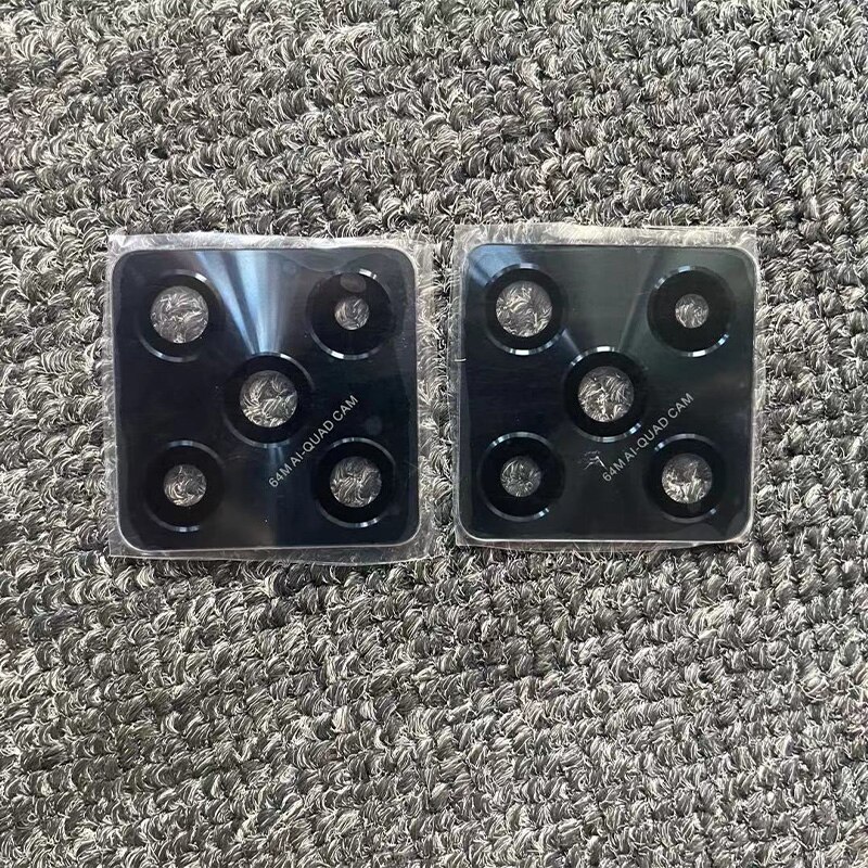 Nova câmera traseira lente para infinix zero 8 x687 zero 8i x687b vidro capa com adesivo de cola peças reposição: 2PCS Zero 8 64M