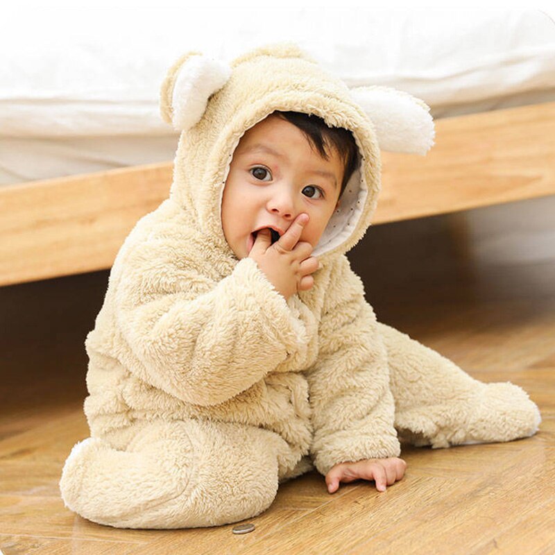Hiver barboteuse bébé filles ensemble automne à manches longues -né Costume pour bébé garçons combinaison vêtements pour bébés