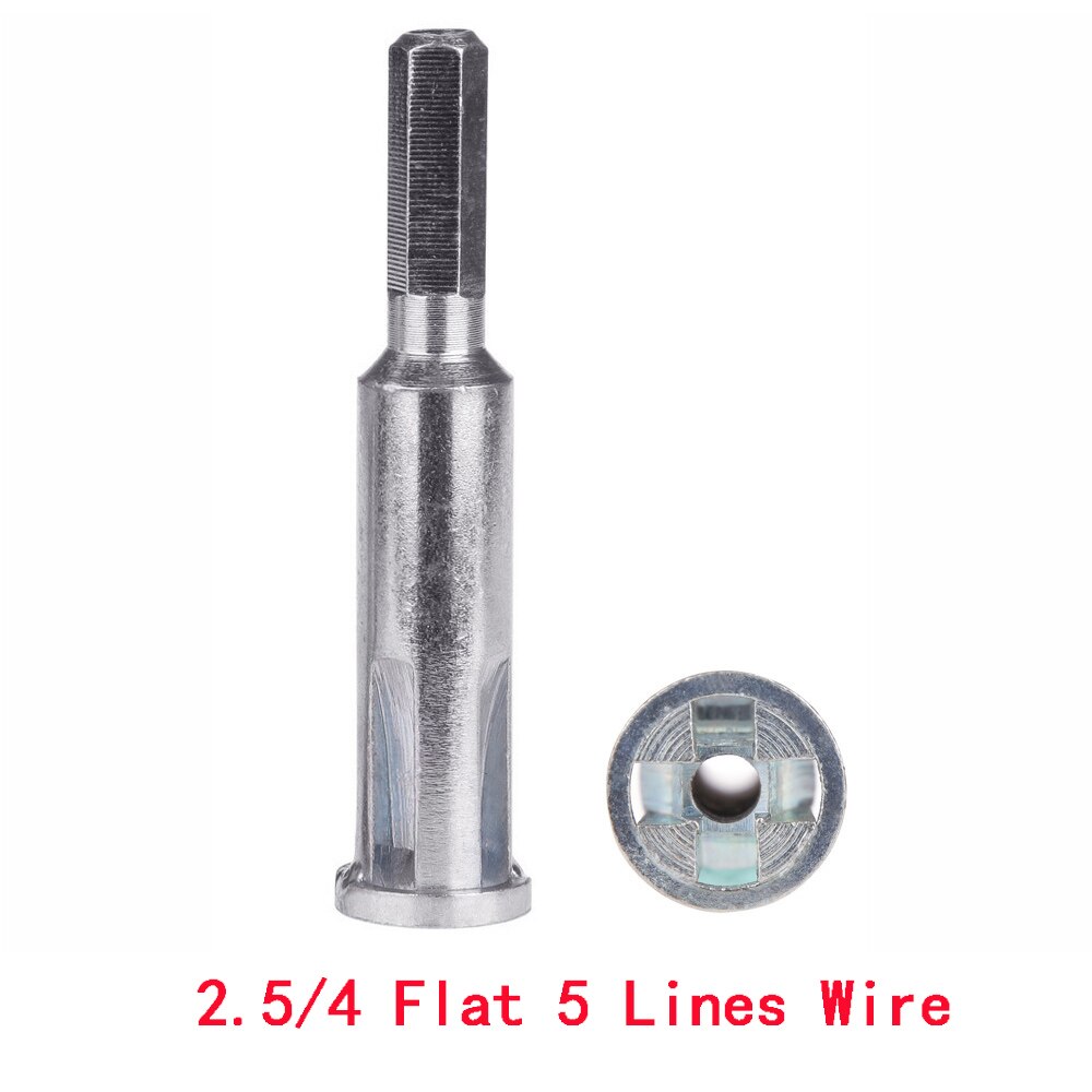 Electrical Twist Wire Tool 2~5 Hole Electrician Universal Automatic Twisting Wire Stripping Doubling Machine Connector: 2.5-41