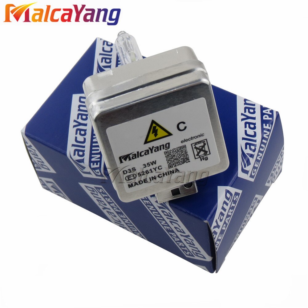 Malcayang-ampoules xénon HID de remplacement | 1 paire, ampoules D1S D2S D2R D3S D4S D4R, phares de lampe 35W 4300K 6000K