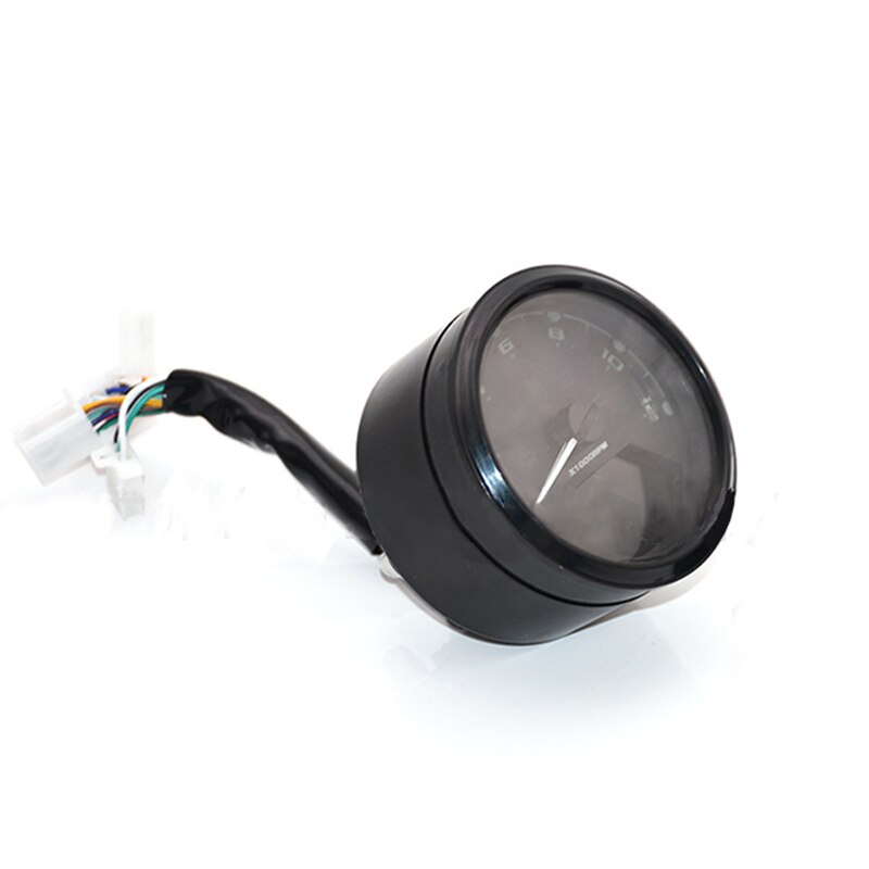 Multifunction Motorcycle Meter LED Digita Indicator Light Tachometer Odometer Speedometer Oil Meter with Night Vision Dial