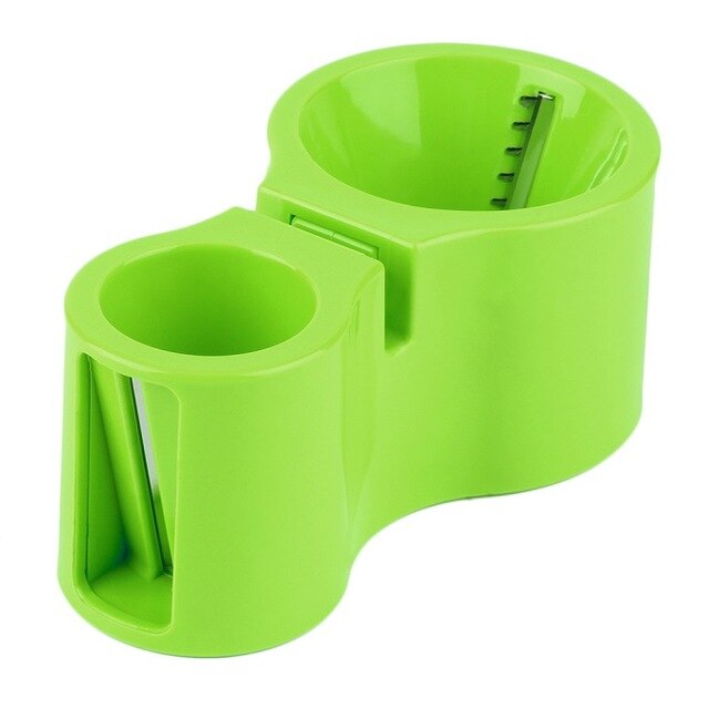 Handleiding Groente Rasp Spiralizer Squash Cutter Wortelen Mandoline Multi Veggie Salade Spinner Shredder Kool Keuken Gadgets: Green Grater