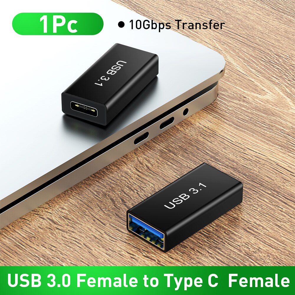 Mini USB 3.0 tipo C adattatore OTG tipo C adattatore USB tipo C convertitore adattatore OTG per Macbook Pro Air Samsung S20 S10 USB OTG: T3