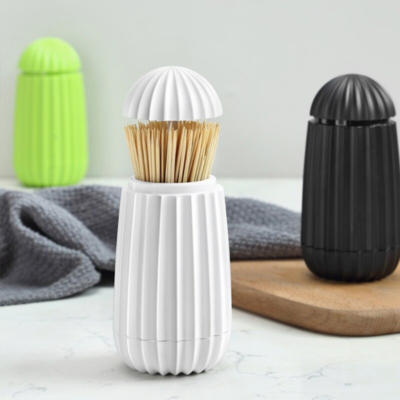 En Forme De Cactus Automatique Support Pour Cure-Dents Conteneur Table De Ménage Boîte à Cure-Dents Hôtel Spécial Cure-Dents Boîte De Rangement