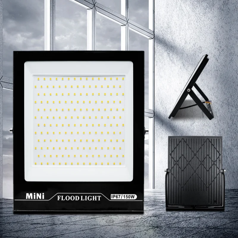 ledet-flomlys 20w 30w 50w 100w 150w 220v reflektor søkelyset gatelys vegglampe  ip67 vanntett utendørs hagebelysning
