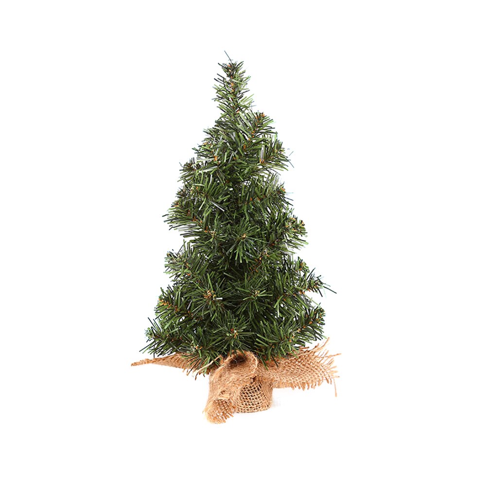 20/30cm Small DIY Christmas Tree Pine Tree Placed In The Desktop Christmas Festival Home Ornaments: 30CM