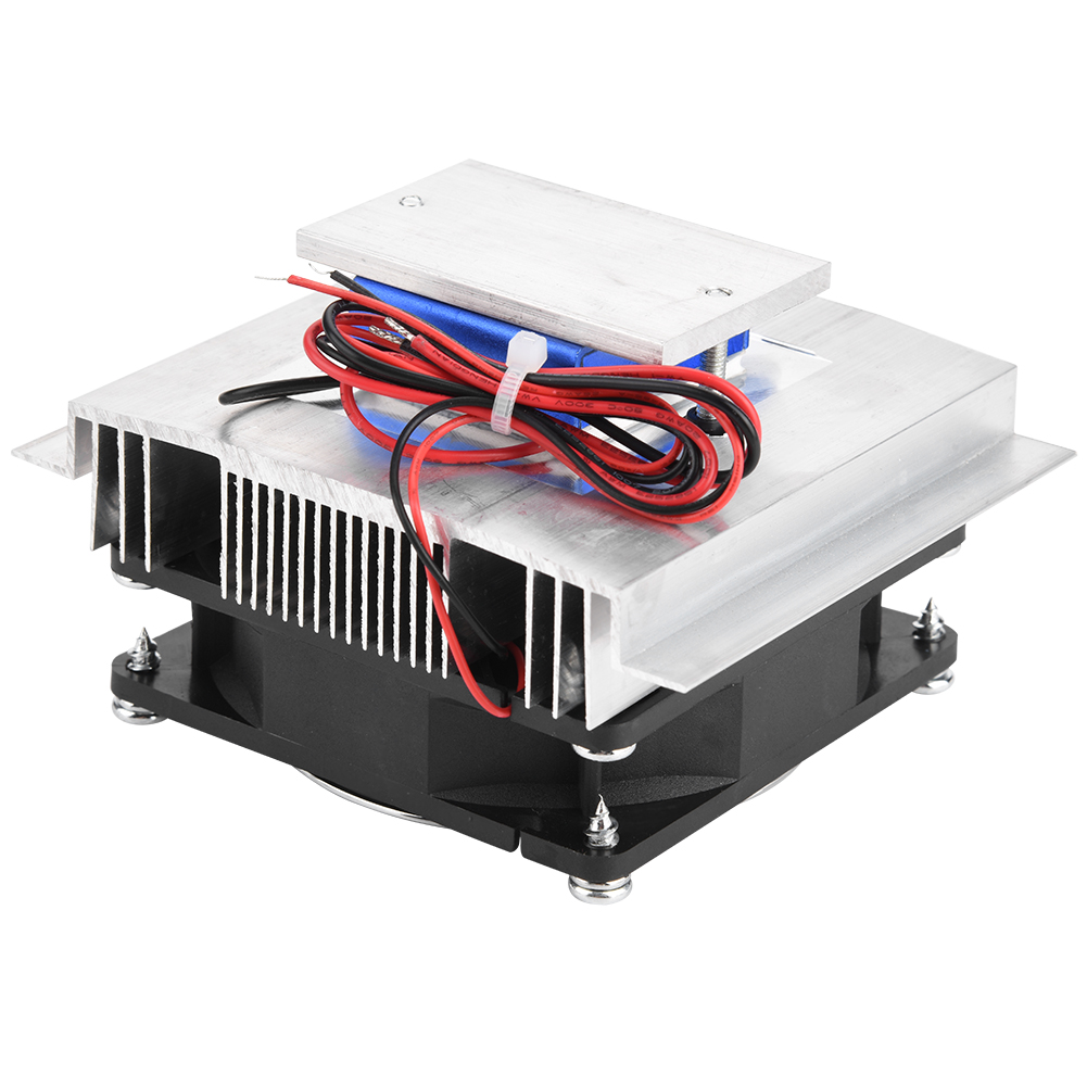 50W DIY Thermoelectric Cooler DIY Cooling System Kit Semiconductor Thermoelectric Peltier Mini Air Conditioner Cooling System