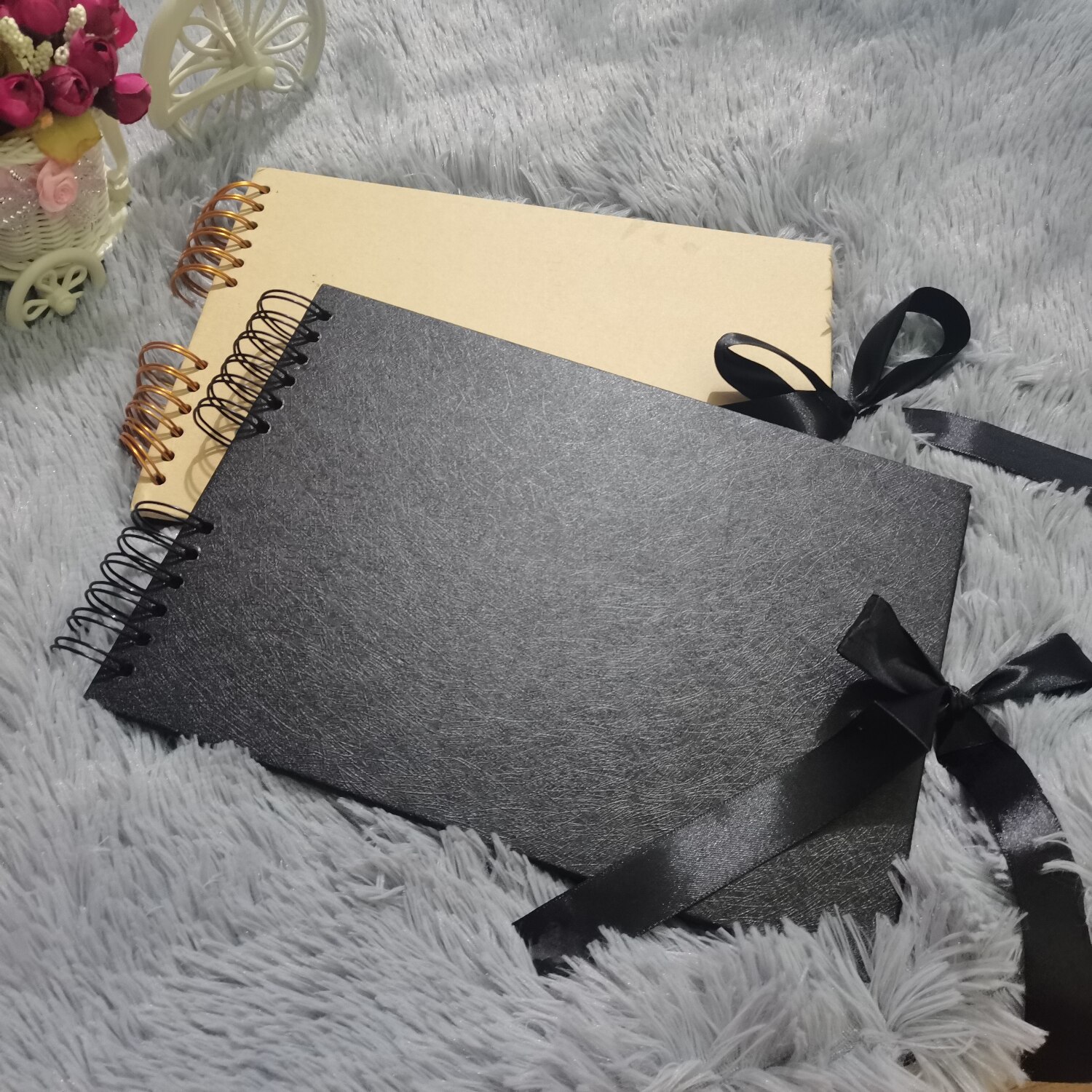 80 Pages DIY Craft Photo Albums for Mate Paper Scrapbooking Picture Album Wedding Birthday Anniversary Photos for Boyfriend