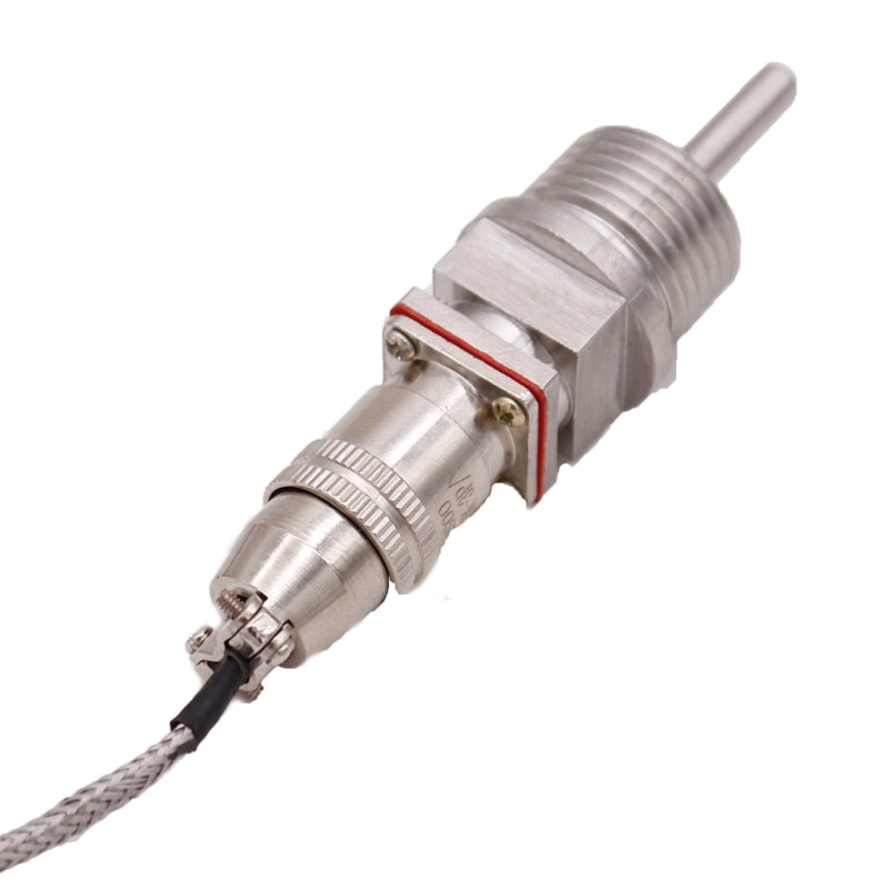 RTD Pt100 Temperature Sensors 1/2"NPT Threads With Detachable Connector 20mm Probe Homebrew RIMS Tube Parts