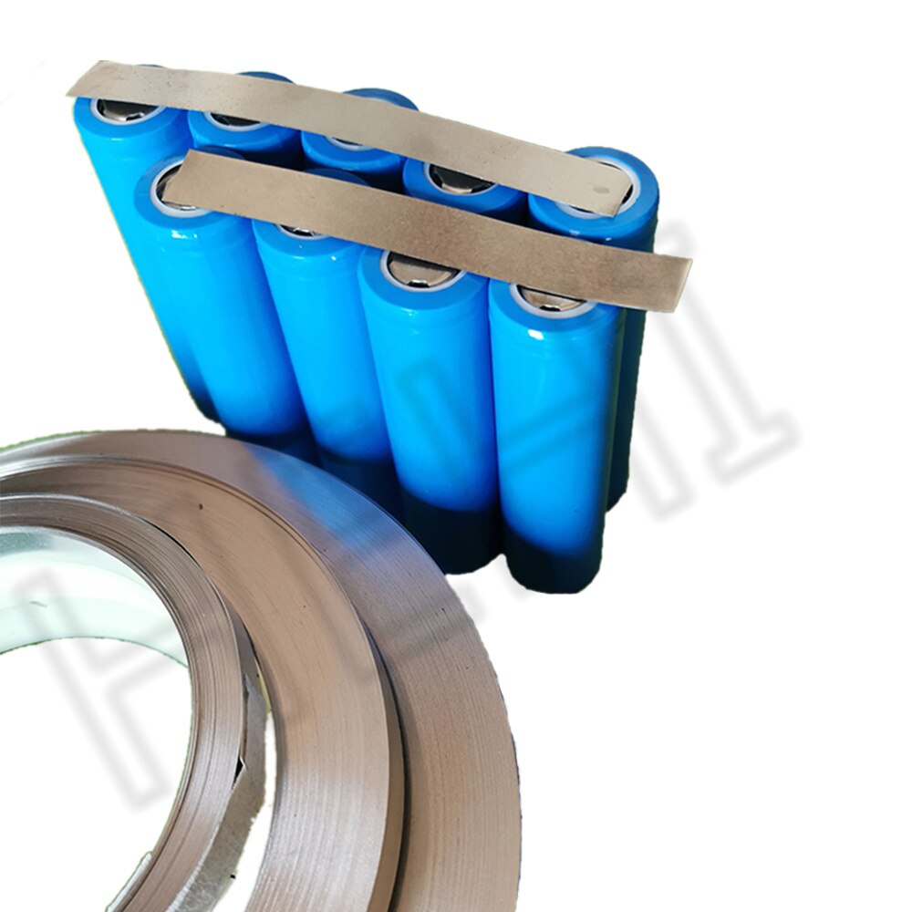 10M/Roll 18650 Li-ion Battery Nickel Sheet Plate Nickel Plated Steel Belt Strip Connector Spot Welding Machine Battery Welders
