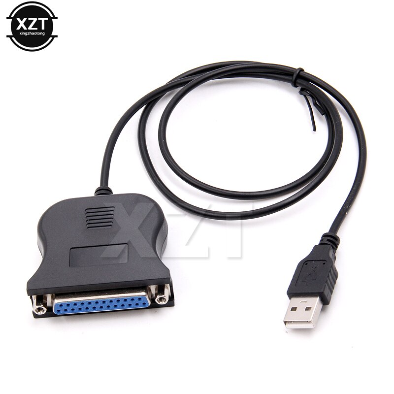 USB To 25 Pin DB 25 Parallel Port Cable USB to 25 Pin DB25 Parallel Printer Adapter Cable for PC Laptop