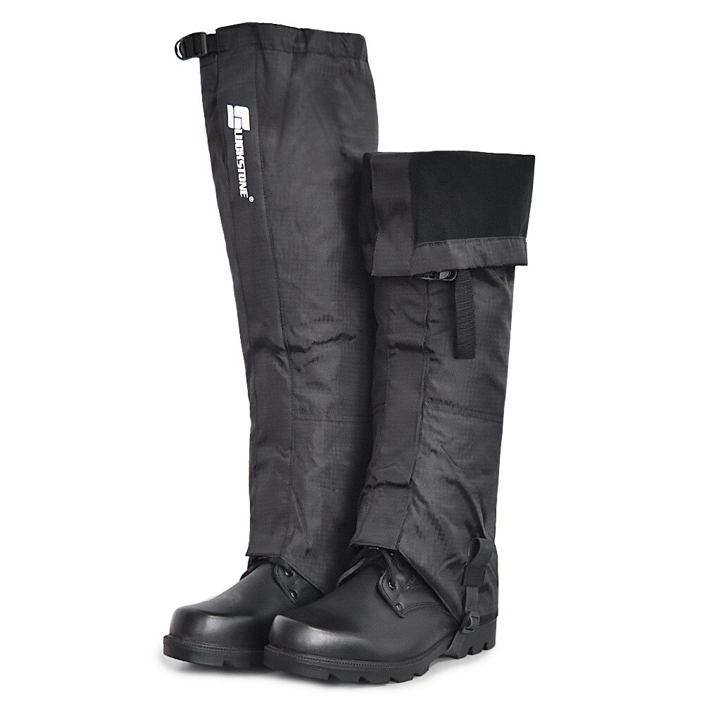 Polainas de lã ao ar livre caminhadas viagens leggings à prova dwaterproof água perna aquecedores sapato tampas velcro fechamento polainas biking snowboard