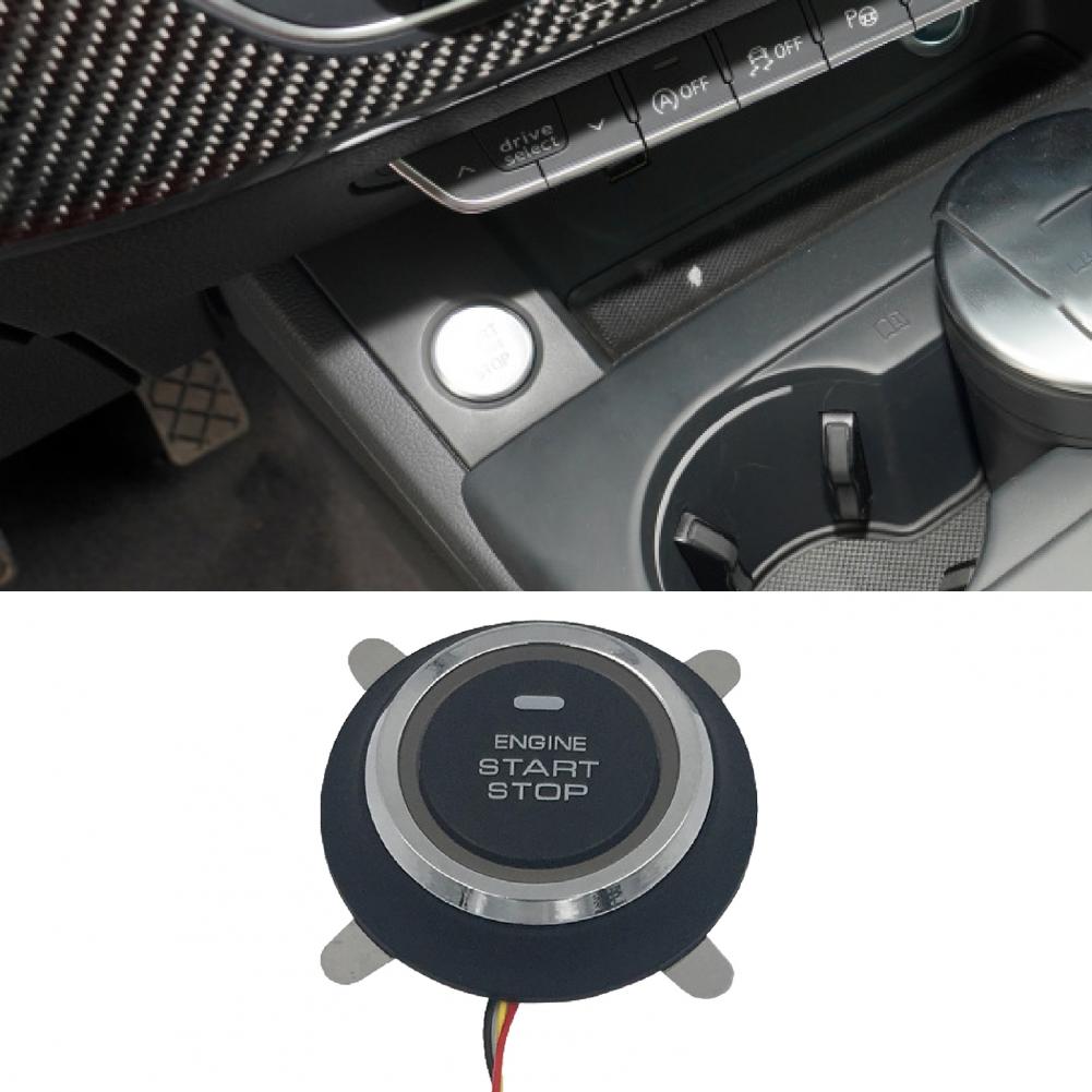 80% Start Push Button Universal Convenient ABS 12V Car Engine Start Push Button for Electric Car