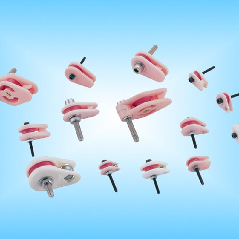 Anti-cavalier, roue conductrice, roue anti-cavalier, roue payante, accessoires de bobineuse, pince de roulement importée