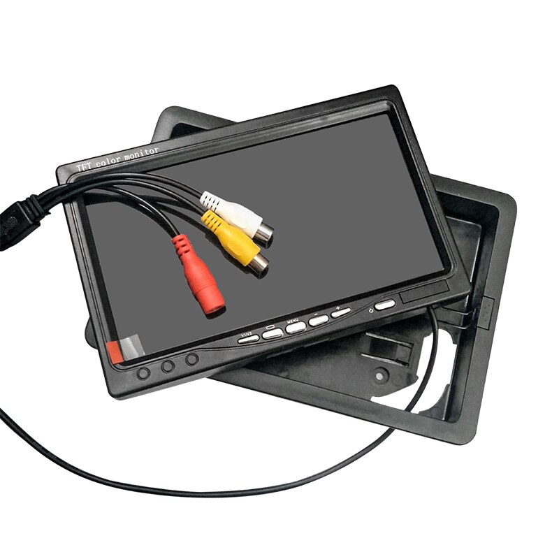 7 Inch Ips Scherm Ahd Auto Monitor Lcd Display Met