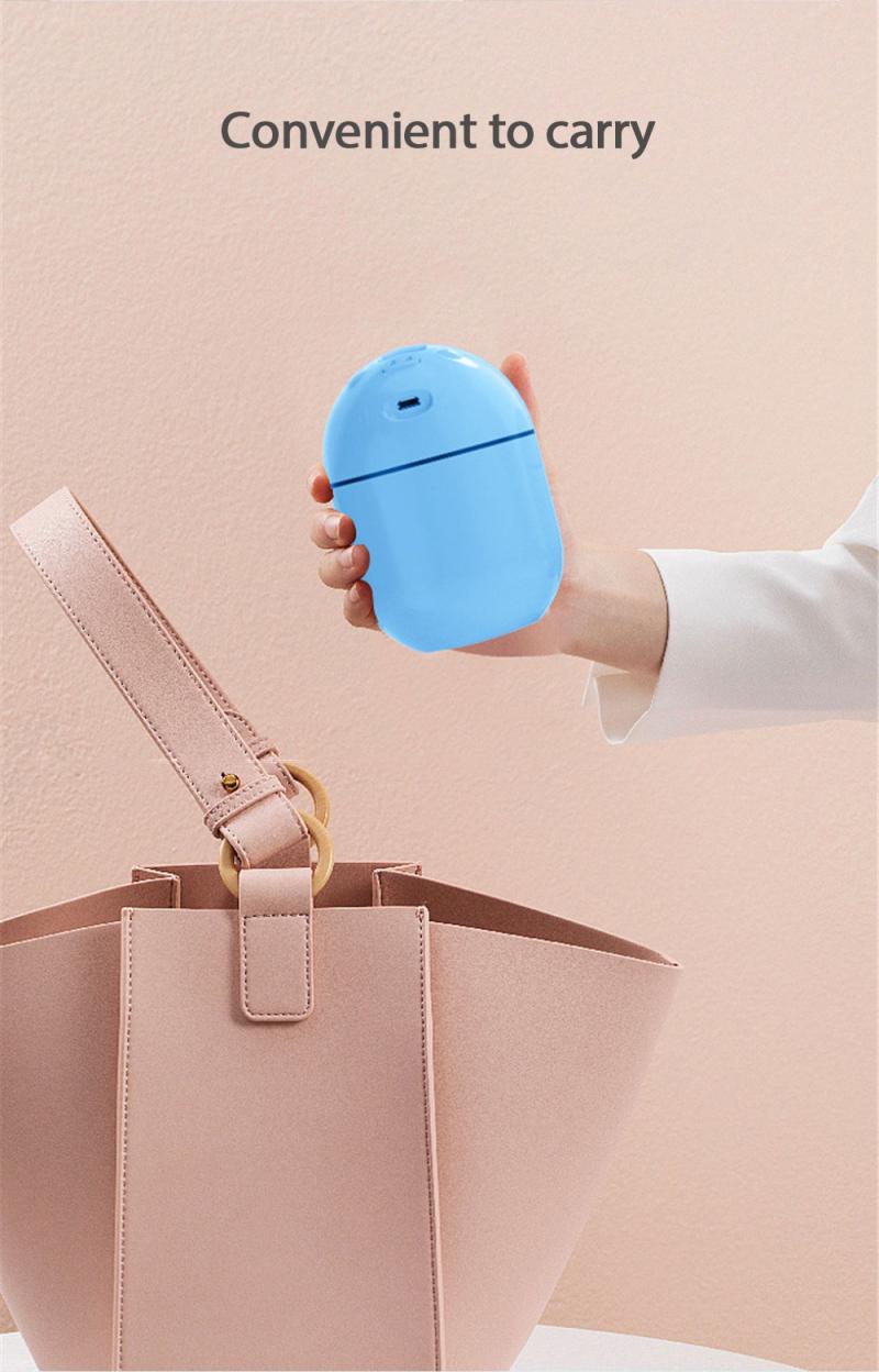 Usb Portable Air Humidifier Home Bedroom Humidifier Large Usb Capacity Small Portable Humidifier For Office Car Air Humidifier