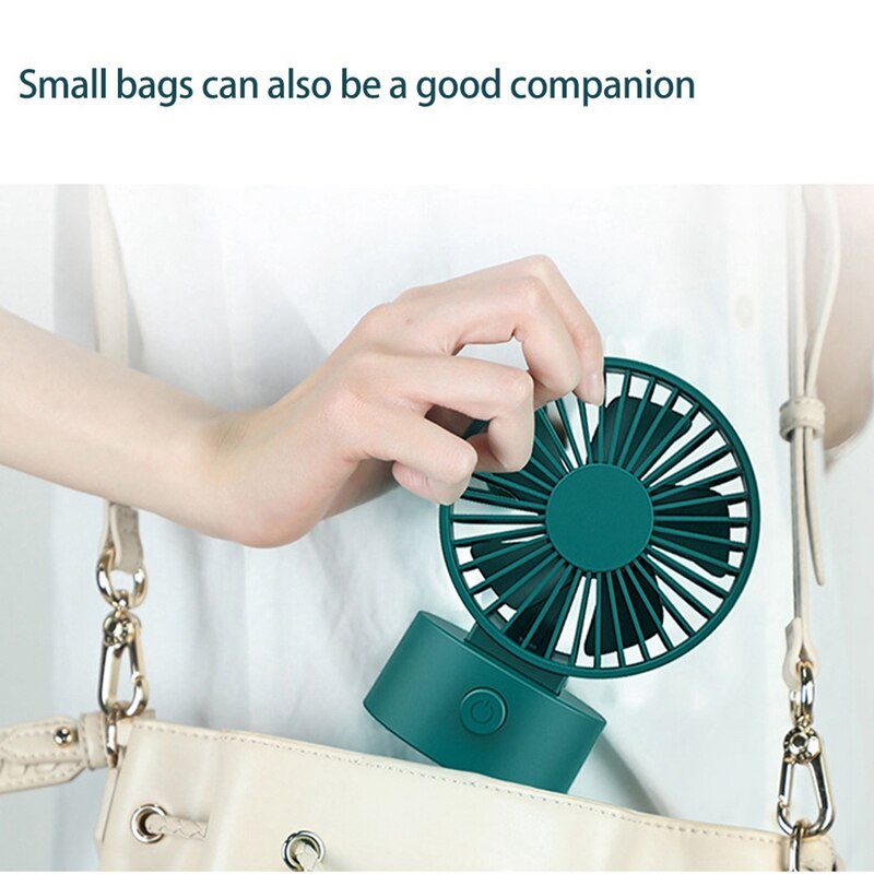 Portable Folding Fan USB Charging Fan Air Circulator Fans Home Desktop Landing Silent Fan Pedestal Stand Floor Fan