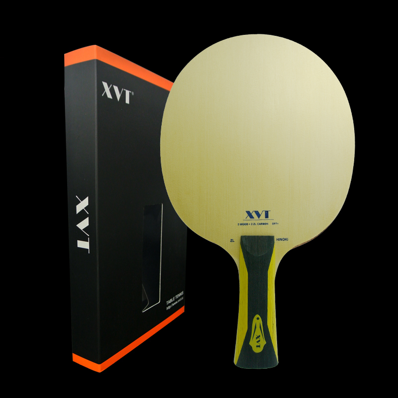 Highend XVT ZL HINOKI ZL Kohlenstoff Tischtennispaddel/Tischtennisschläger