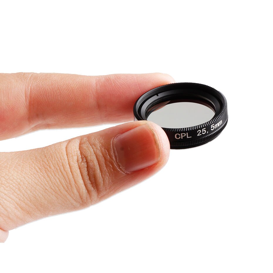Filtre polarisant PL 25 25.5 27 28 30 30.5 34 35.5mm, filtres d'objectif pour Inspection vidéo industrielle, accessoires de Microscope et de caméra