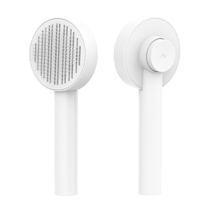 Pet Comb Cat Floating Hair Special Cleaner Puppet Brush Dog Hair Remover Cat Supplies: White