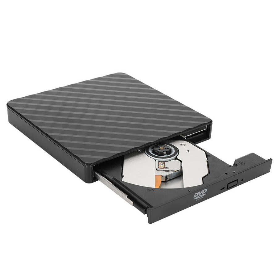 External drive USB3 0 -DVD drive External computer optical drive Black and DVD for WIN98/ME/2000/XP