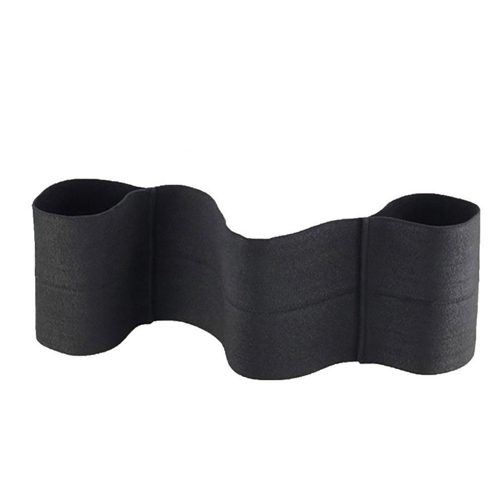 Elastische Gym Workout Weerstand Band Bankdrukken Gewichtheffen Fitness Elleboog Weerstand Band: Black / M