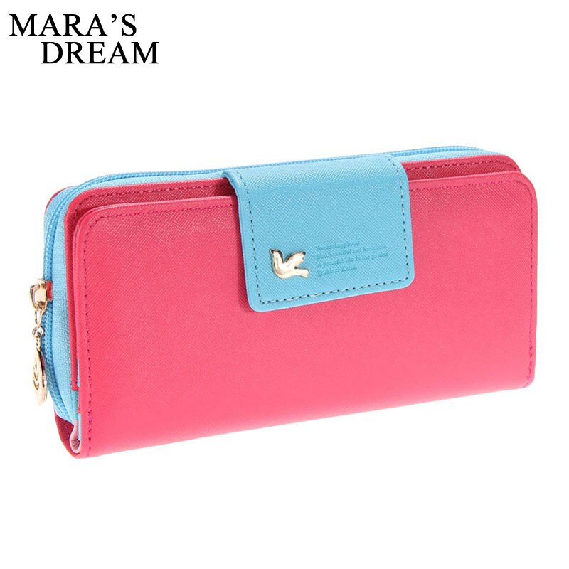 Mara's Dream Women's Wallet Leather Clutch Bag Hasp Wallet Zipper Long Purses Card Holder Fortnite Cosmetic Handbags