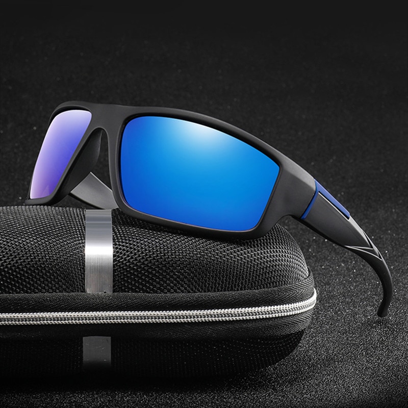 Gafas de sol con protección UV400 para hombre y mujer, anteojos de sol a la para pescar polarizados, de , gafas cuadradas clásicas
