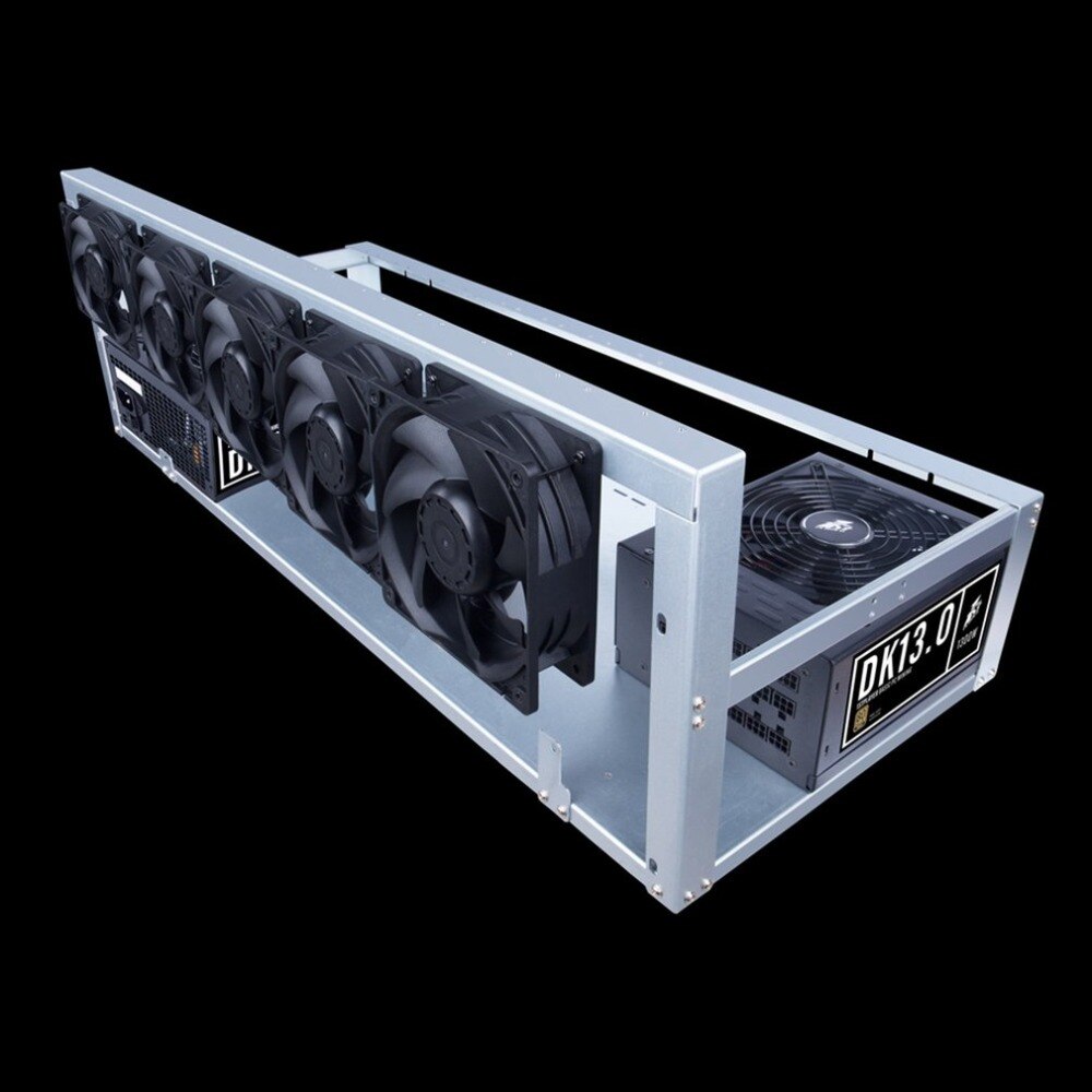 12V 4000RPM 7-Blade Mining Machine Cooling Fan 120MM Portable Ventilation Fan Miners Power Supply Radiator Fan