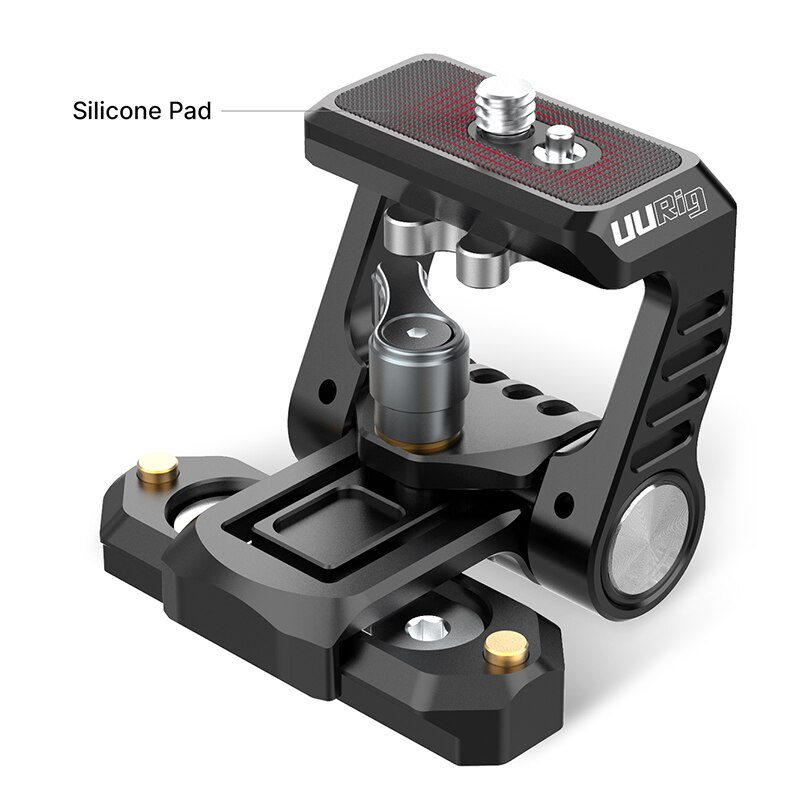 UURig R058 NATO Monitor Mount Bracket Adjustable DSLR Monitor Adapter Mount Universal 1/4 Screw