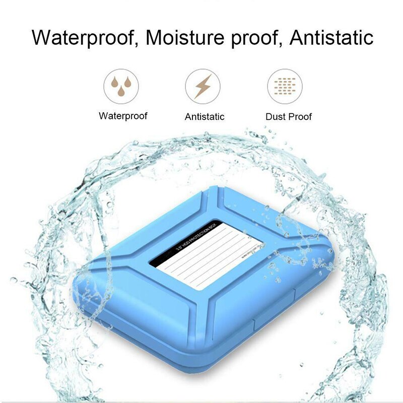 3,5 zoll Schutzhülle Kasten für Externe Festplatte Handy, Mobiltelefon HDD Harte Schutz Kasten PR