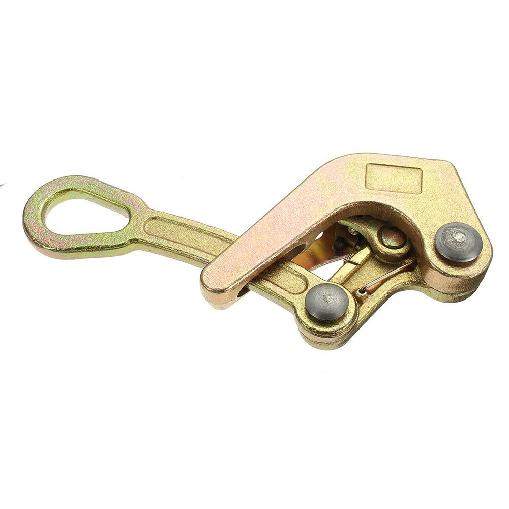 Serrage 1 tonne pince 2.5-16mm Mini câble métallique havre anti-dérapant électricité en acier au carbone mâchoire outil câble poignée tirant