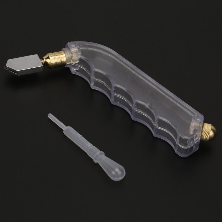 Professionele Geolied Glassnijder Handheld Legering Grip Olietoevoer Glassnijder Set Voor Snijden Keramische Tegels Cutter