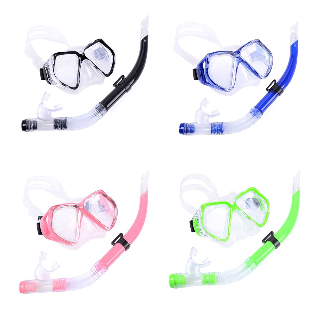 Snorkel Swimming Mask Diving Anti-Fog Scuba Set Adult Underwater Goggles Glasses Swimming Pool Equipment