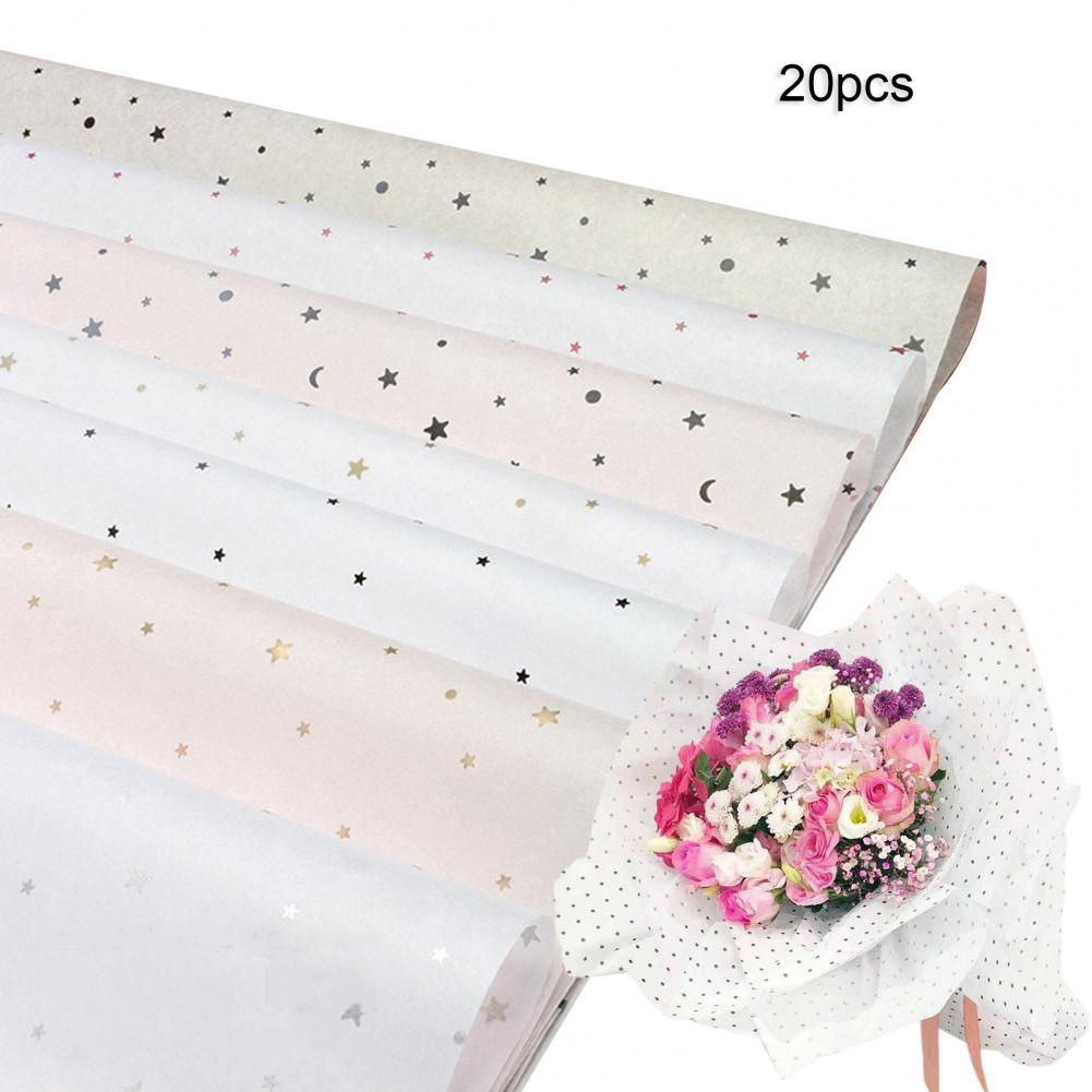 Premium Wrapping Paper Long-Lasting Vibrant Packing Paper Packaging Paper Packing Paper 20Pcs