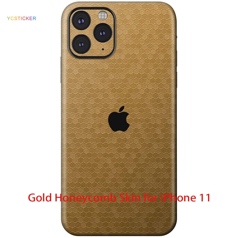 Ycsticker lyxiga camo dekaler 3m vinyl mobiltelefon skin sticker för iphone 11 pro max: Gco för  ip 11