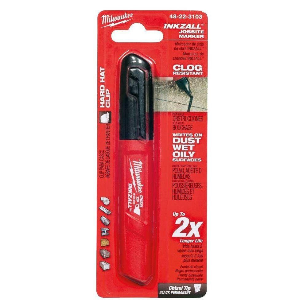 Milwaukee T48223103 Inkzall robuste™Stylo de marquage grand plomb 1-4.8mm