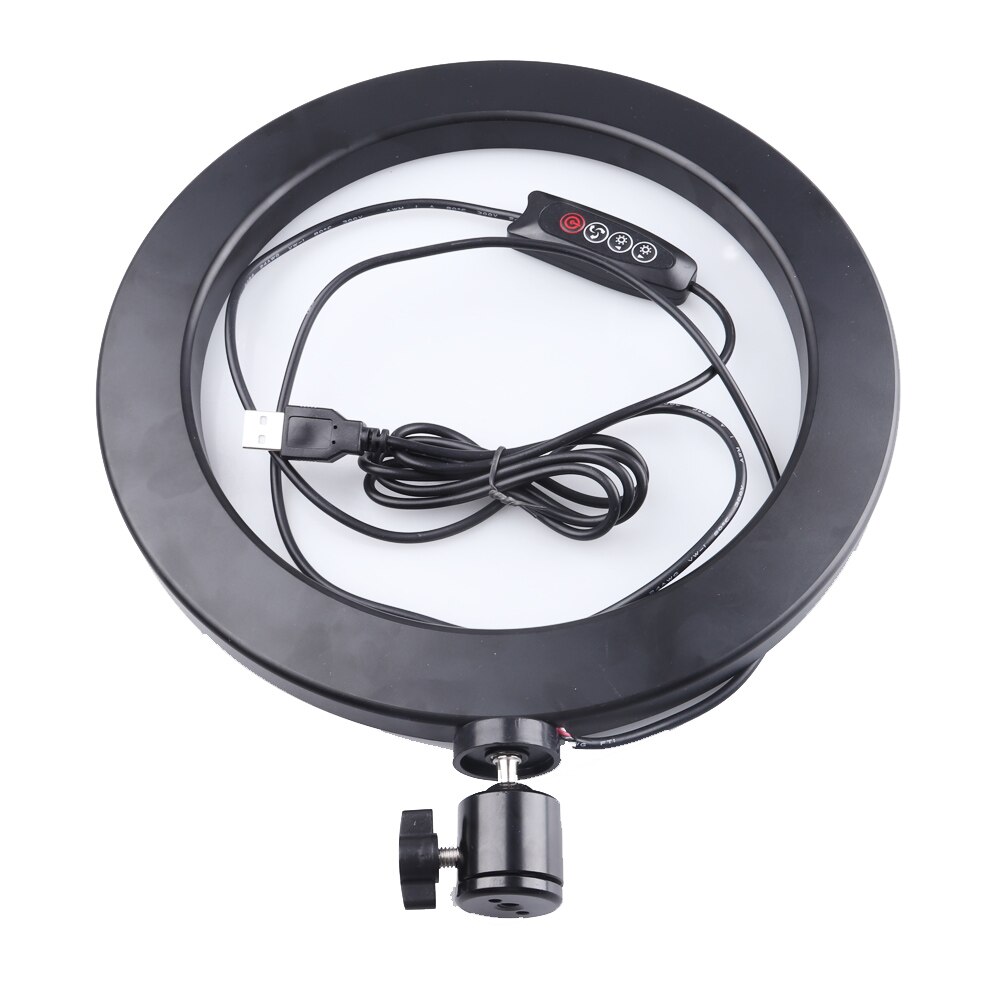 Lightdow Big/Small Dimmable LED Studio Camera Ring Light Phone Video Light Lamp With Tripods Selfie Stick Ring Table Fill Light