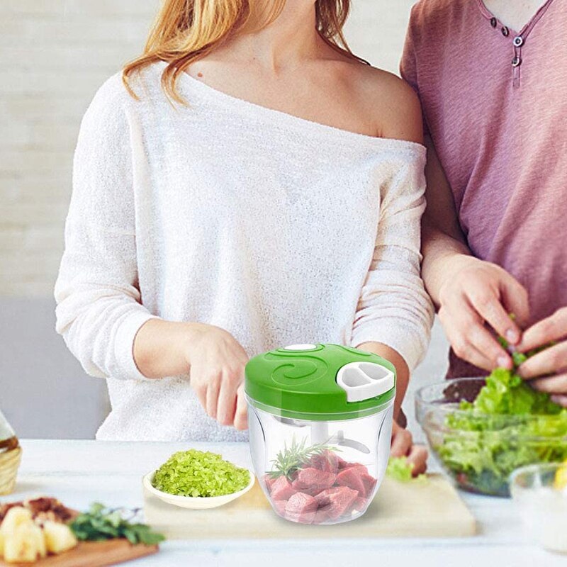 Ręczne urządzenie robić siekania żywności, siekacz robić cebuli, ręczny robot kuchenny o dużej pojemności/mikser/mikser robić warzyw, czosnku, mięsa