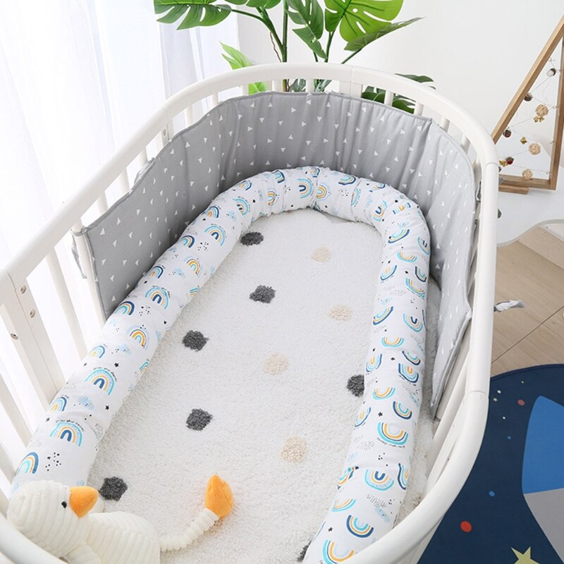 Osłona robić łóżeczka dla dziecka poduszka robić łóżeczka dla noworodka dekoracja pokoju miękkie bawełniane łóżko dla niemowląt ochraniacz