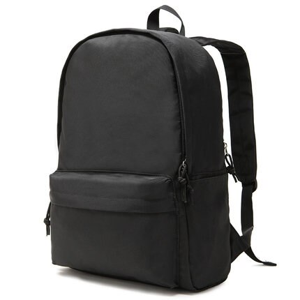 Japan and South Korea leisure Oxford cloth backpack men and women students backpack backpack Korean tide travel bag: Upgrade Plus Black