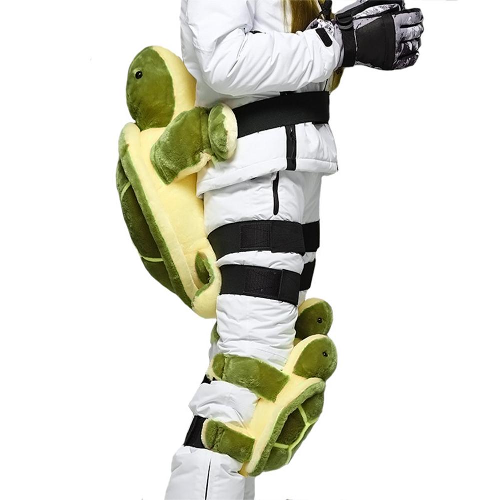 Coccyx protecteur de hanche Anti-chute antichoc tortue forme Coccyx coussin de protection pour extérieur hiver ski doux //