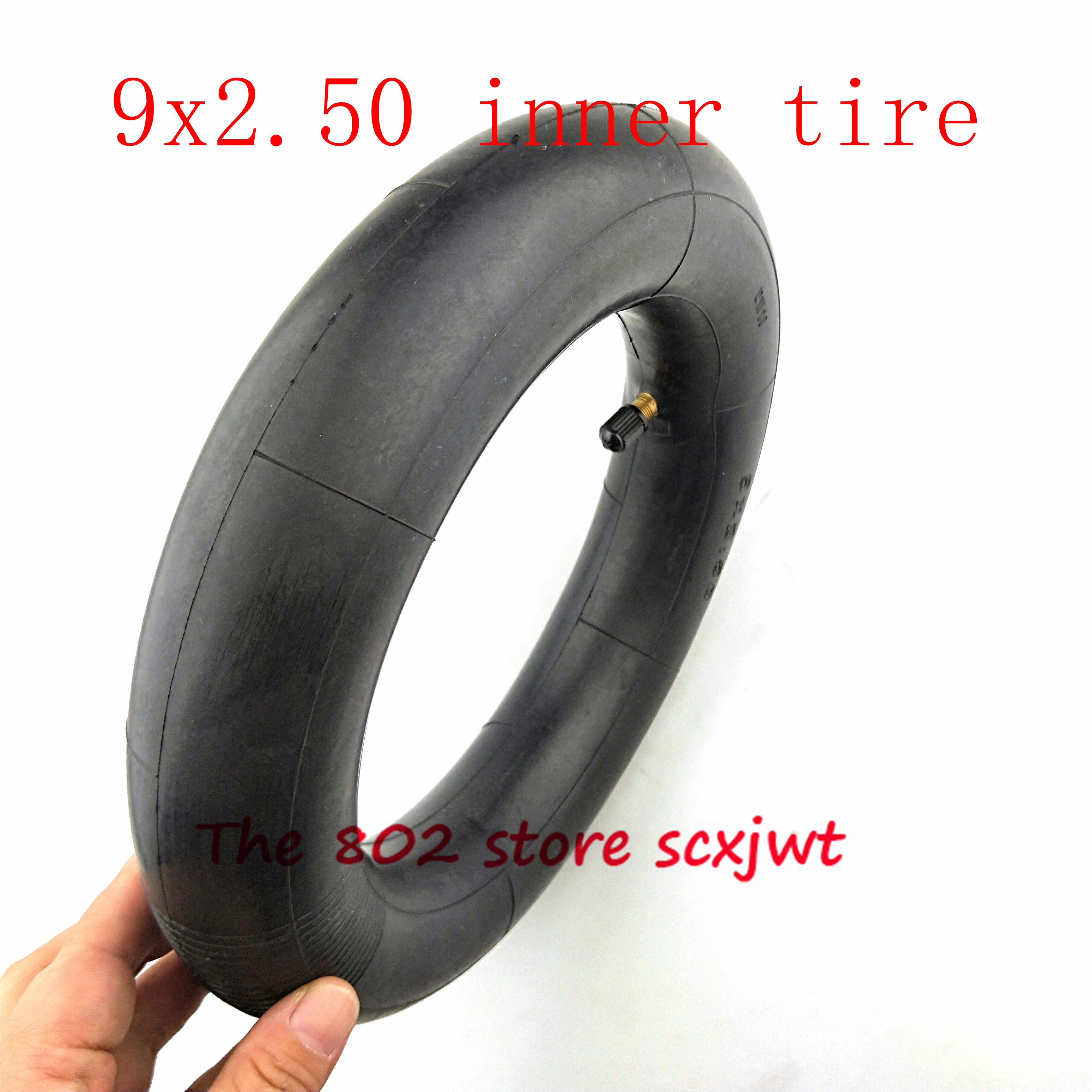 butyl Tube 9x2.50 inner tube fits motorcycle Scooter A-Folding Bike Electric / Gas Scooter Tyre ( for 85/65-6.5 tire )