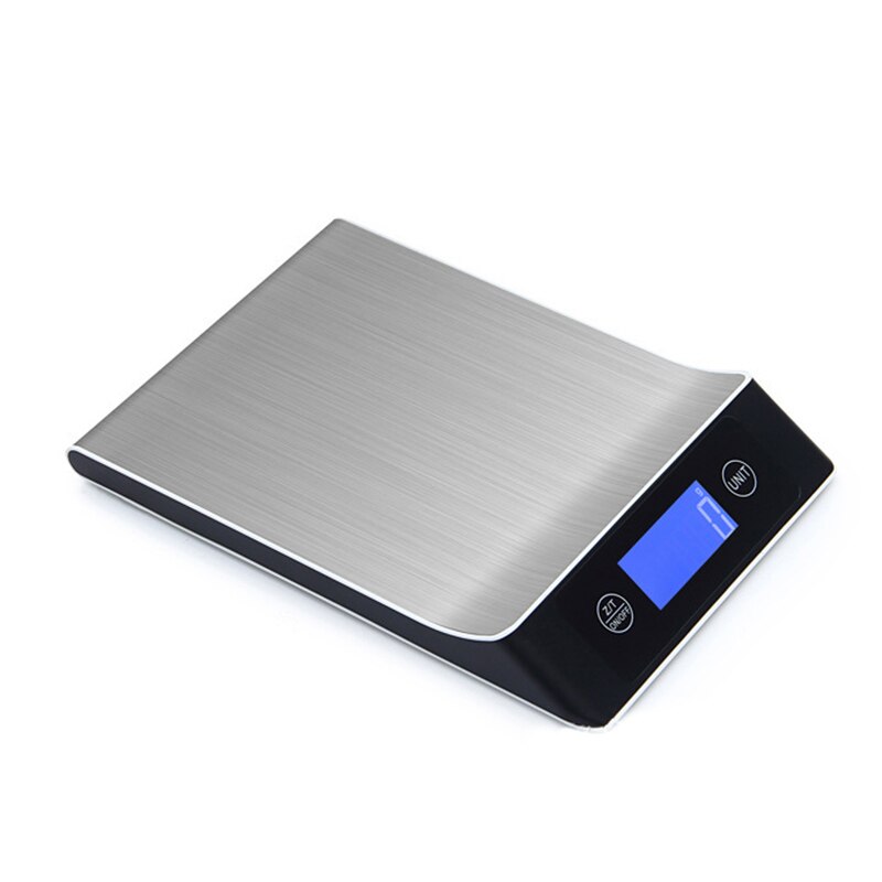 15kg/1g Electronic Kitchen Scale Digital Food Scale Stainless Steel Weighing Scale LCD High Precision Measuring Tools