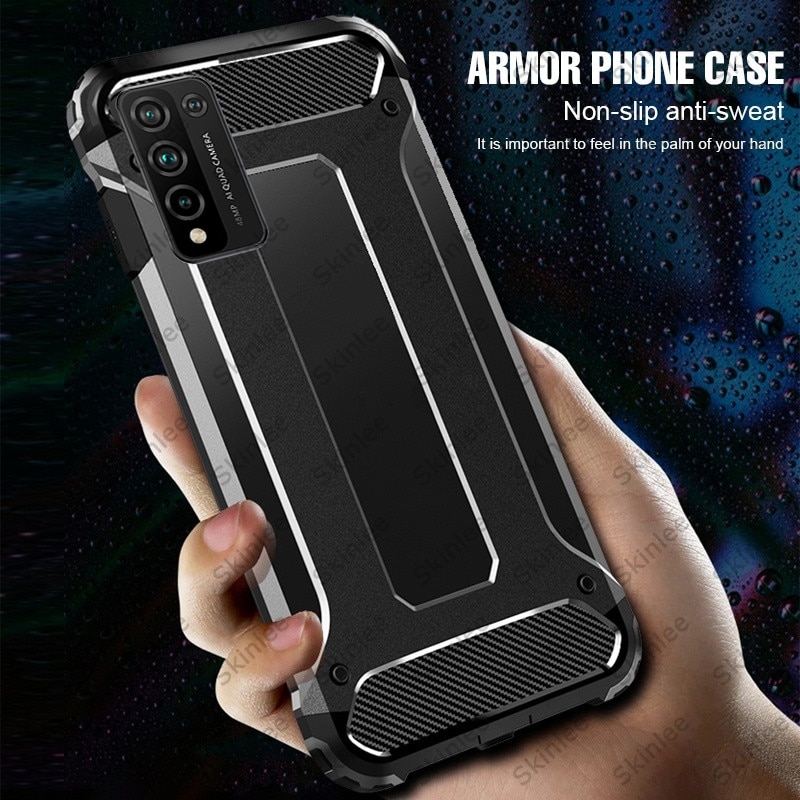 Skinlee Case Voor Honor 10X Lite Robuuste Impact Case Luxe Hybrid Armor Shockproof Telefoon Cover Voor Honor 10X Lite Case