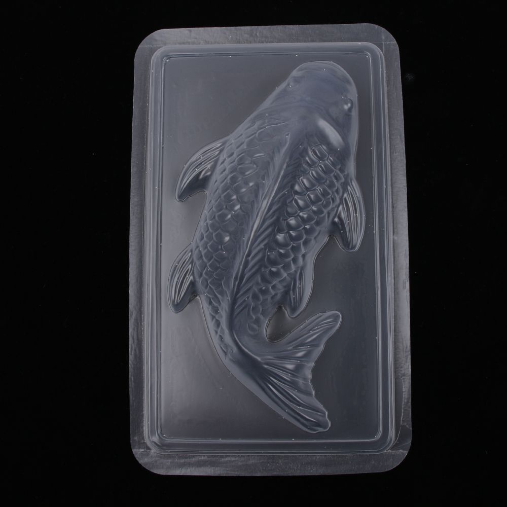 3D Koi Fish Shape Plastic Cake Chocolate Jelly Sugar DIY craft Mould Rice Mold Cake Decorating Moulds Baking Tool Decorator